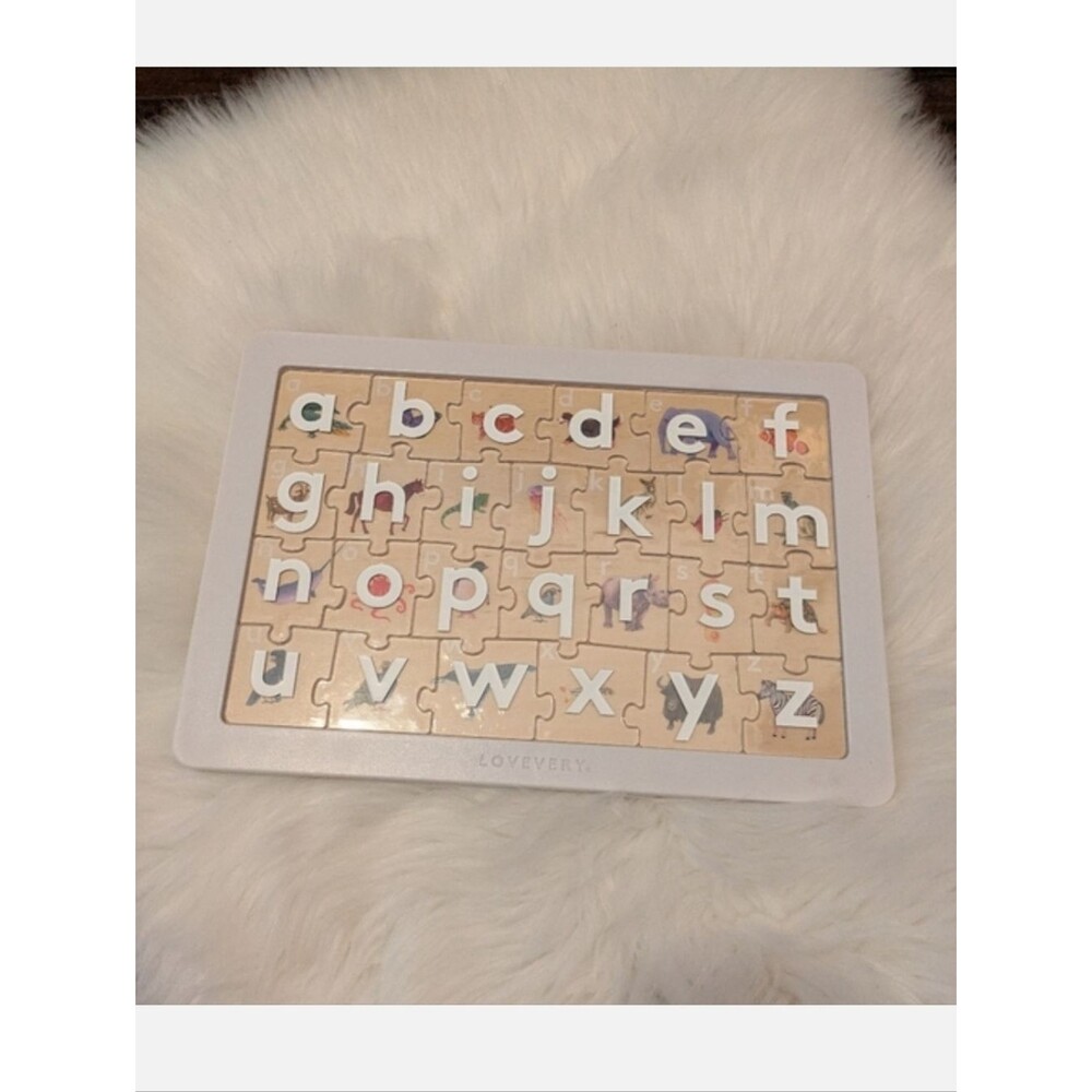 Lovevery letter sounds animal puzzle Storyteller phonics Alphabet Multicolor